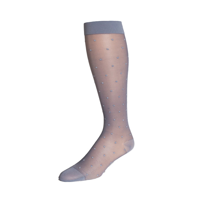 Rejuva Sheer Dot Compression Knee High 15-20mmHg - Compression Level: Moderate 15-20 MmHg - Female - Knee