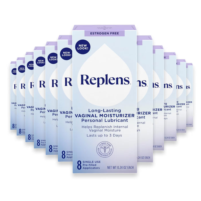 Replens Vaginal Moisturizer - 8 Ct- 24 Pack