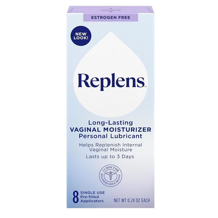 Replens Vaginal Moisturizer - 8 Ct- 24 Pack
