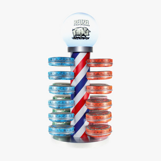 REUZEL BARBER POLE DISPLAY
