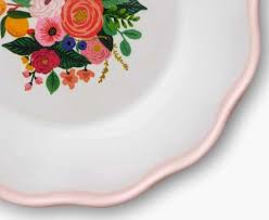 Rifle Paper Co. Garden Party Melamine Dessert Plates | Set of 4
