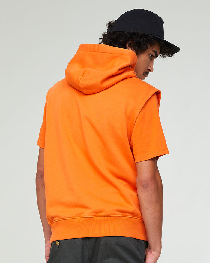 Rocky Sweater Cotton Fleece Tangerine