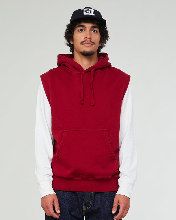 Rocky Sweater Cotton Fleece Wine