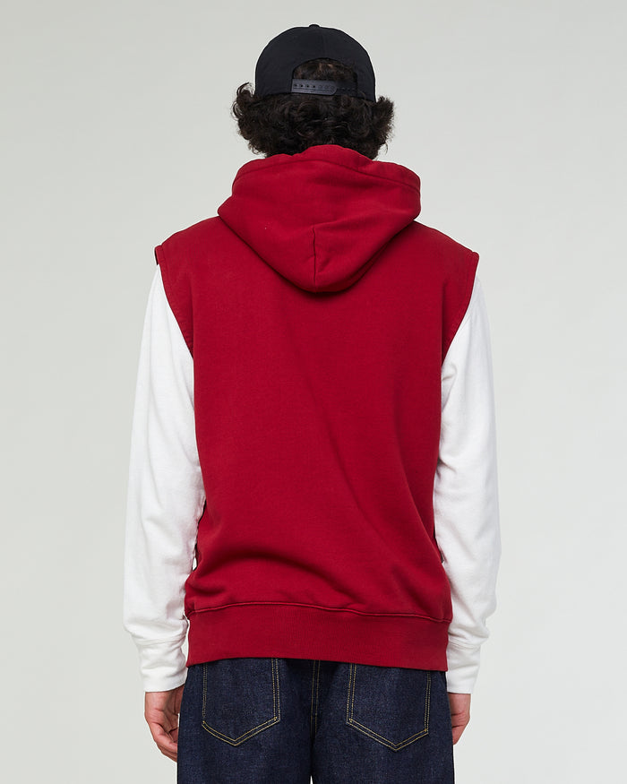 Rocky Sweater Cotton Fleece Wine