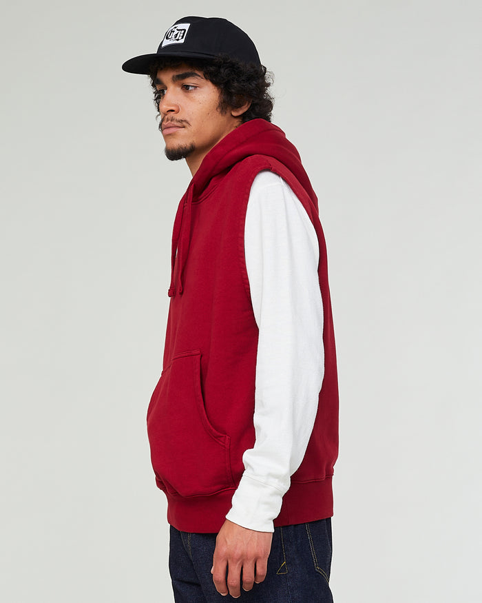 Rocky Sweater Cotton Fleece Wine
