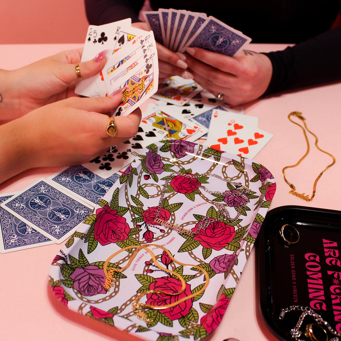 Roses & Chains Medium Tray