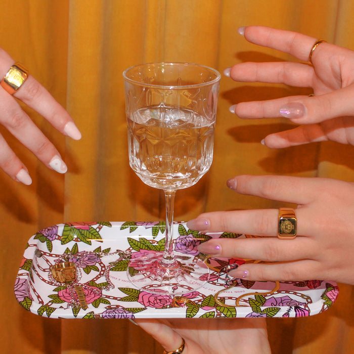 Roses & Chains Medium Tray