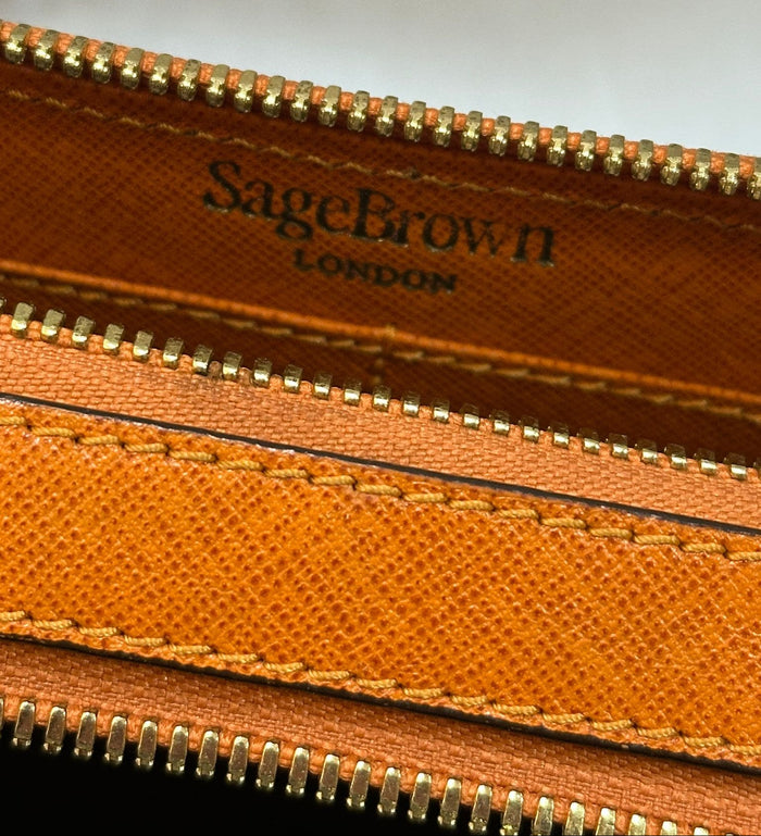 SAGEBROWN LONDON Orange Crossbody Bag (USED)