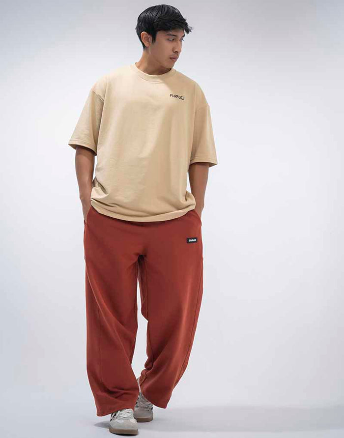 SAVAGE OVERSIZED GRAPHIC T - SHIRT