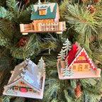 Scandinavian Light-up Lodge Ornament