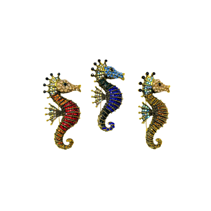 Seahorse Brooch