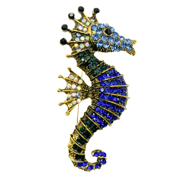 Seahorse Brooch
