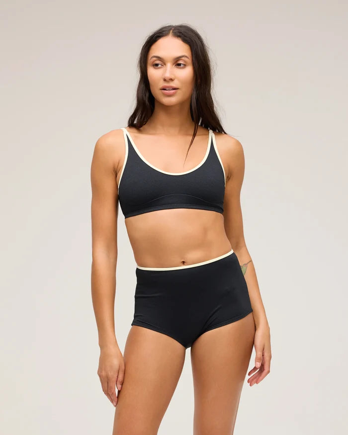 SEEA Flor Bikini Bottom (Black)