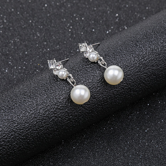 SET675 - Pearl Gem Necklace Jewellery set