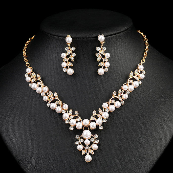 SET680 - Elegant Pearl Fashion Necklace Set