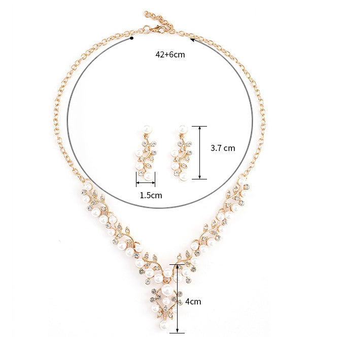 SET680 - Elegant Pearl Fashion Necklace Set