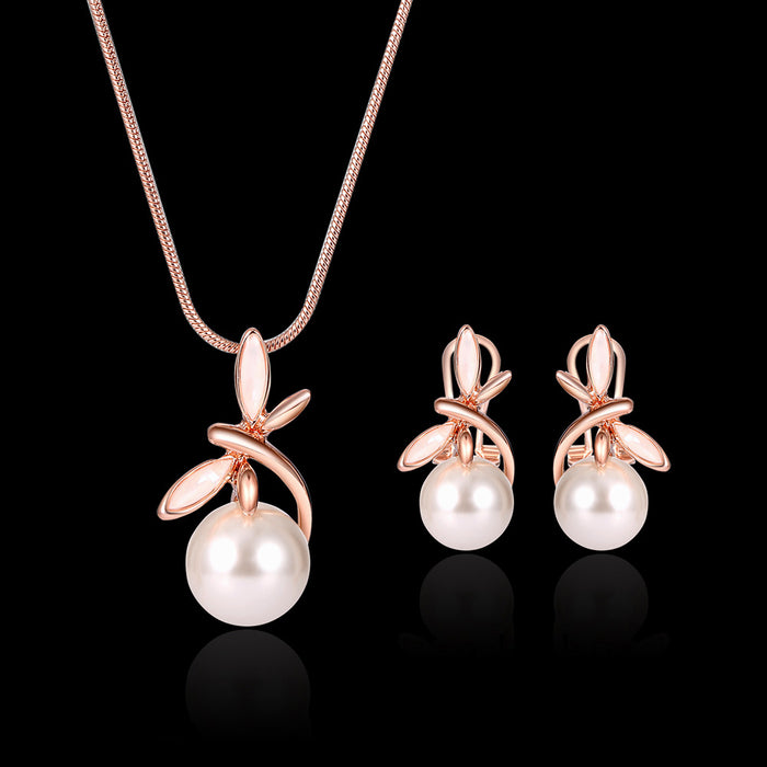 SET687 - Fashion Pearl Elegant Necklace Set