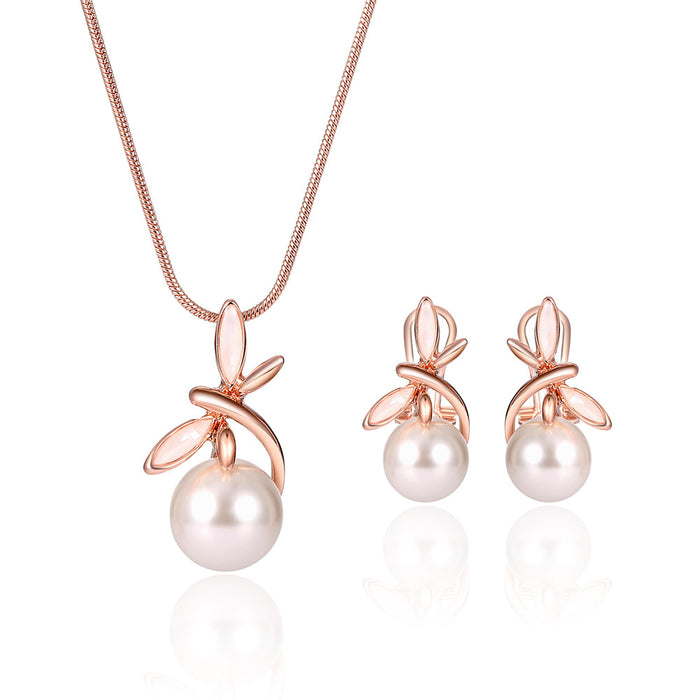 SET687 - Fashion Pearl Elegant Necklace Set