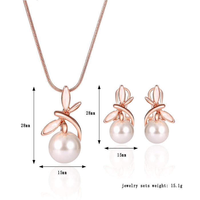 SET687 - Fashion Pearl Elegant Necklace Set