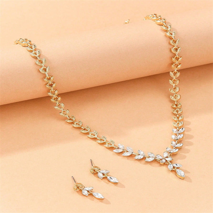 SET694 - Elegant Floral Fashion Necklace Set