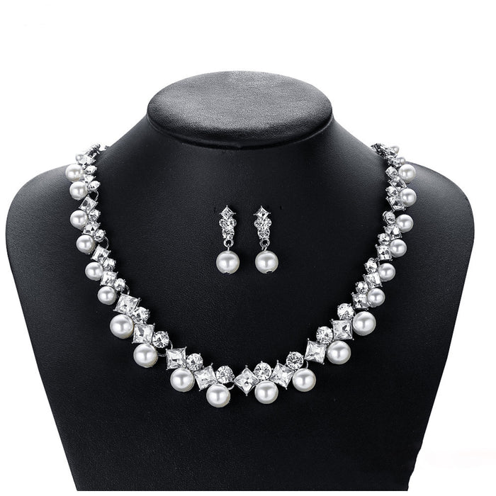 SET700 - Fashion Pearl Bridal Jewellery Set