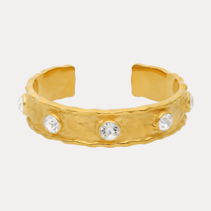 Seven Crystal Cuff & Ring Bundle
