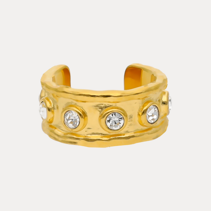 Seven Crystal Cuff & Ring Bundle