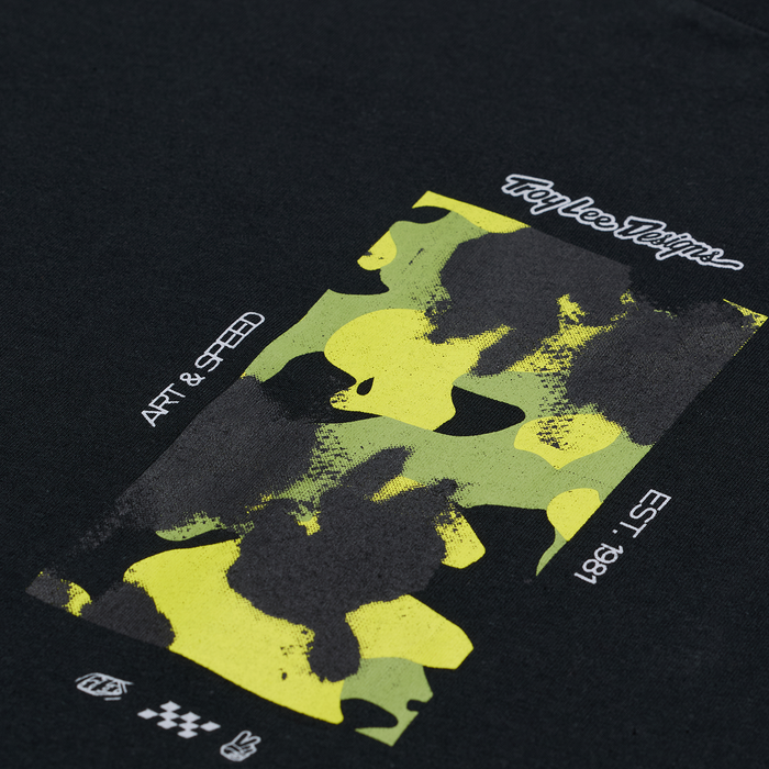 Short Sleeve Tee Boxed Out Black
