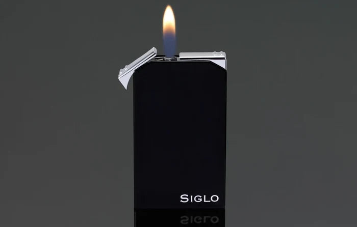 Siglo Twin Black Single Torch and Soft Flame Lighter - 10011485