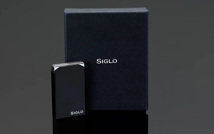 Siglo Twin Black Single Torch and Soft Flame Lighter - 10011485