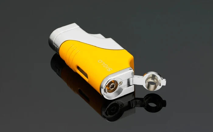 Siglo Yellow Triple Torch Lighter - 1001098