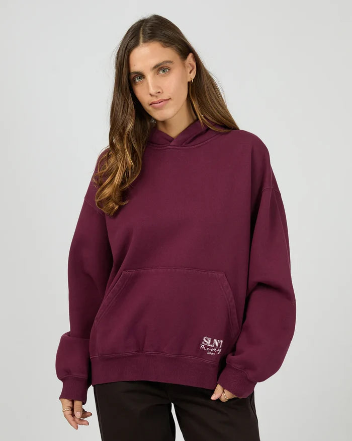 SILENT THEORY - MOTION HOODIE - Cherry