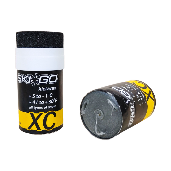 A product picture of the Ski*Go XC Yellow Hardwax (5C/-1C) | 45g