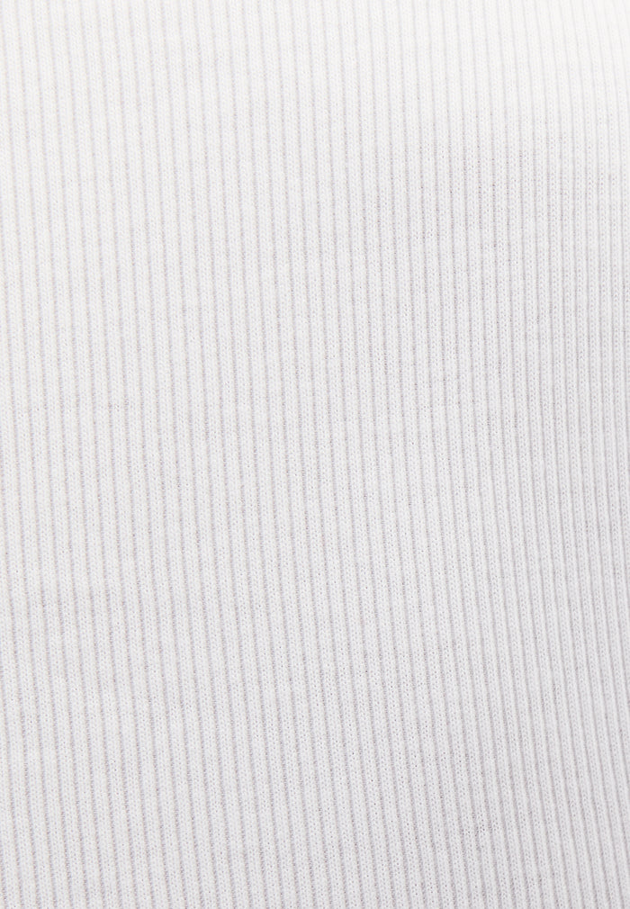Sleeveless Bodycon Tank Top with Square Neckline - ICE MILK