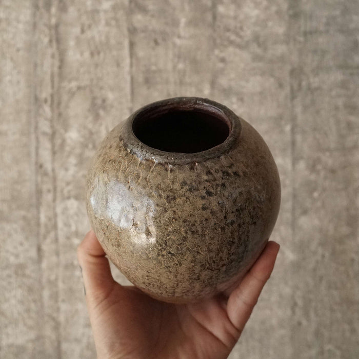 SMALL VASE LIGHT BROWN #3