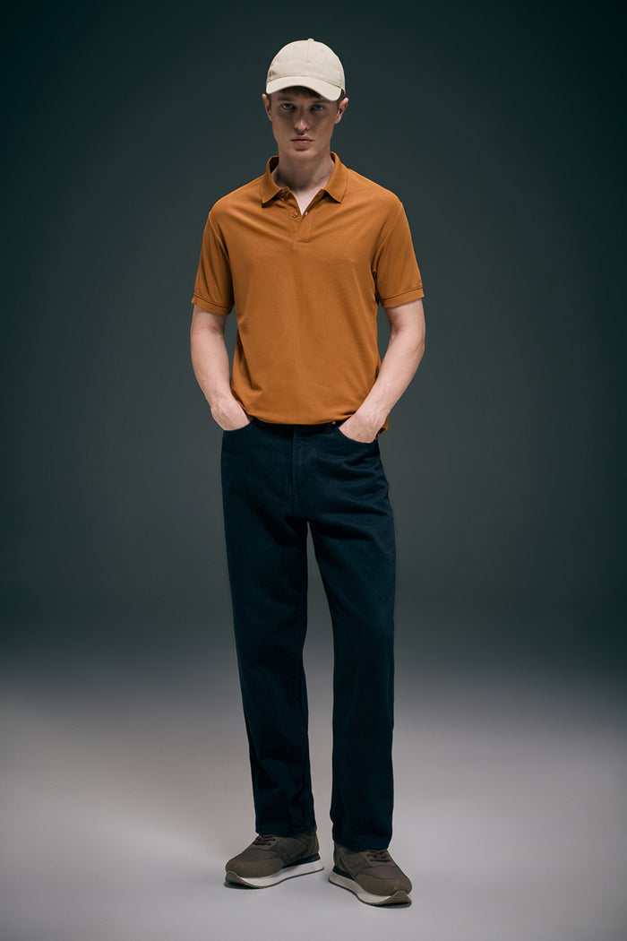 Smart tech polo - Caramel