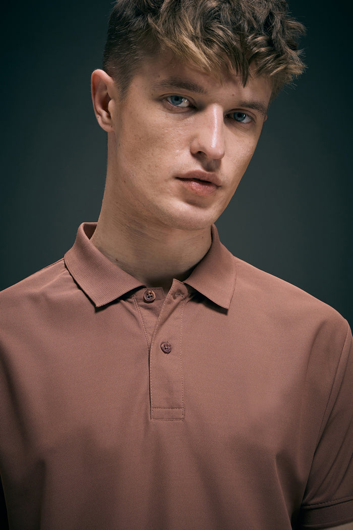 Smart tech polo - Cherrywood