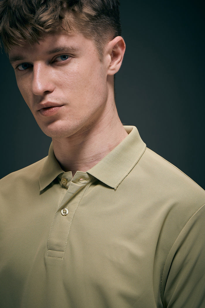 Smart tech polo - Sage Green