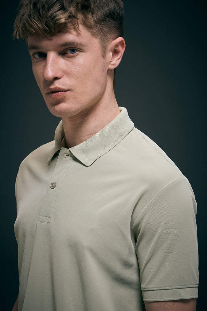 Smart tech polo - Spring Green