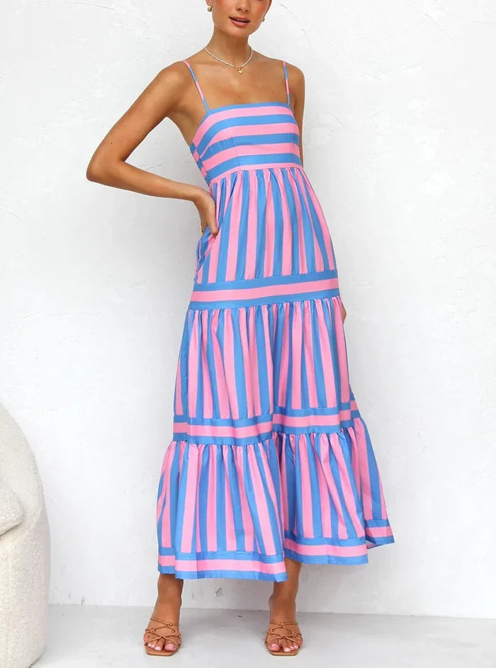 Bleu / rose / S