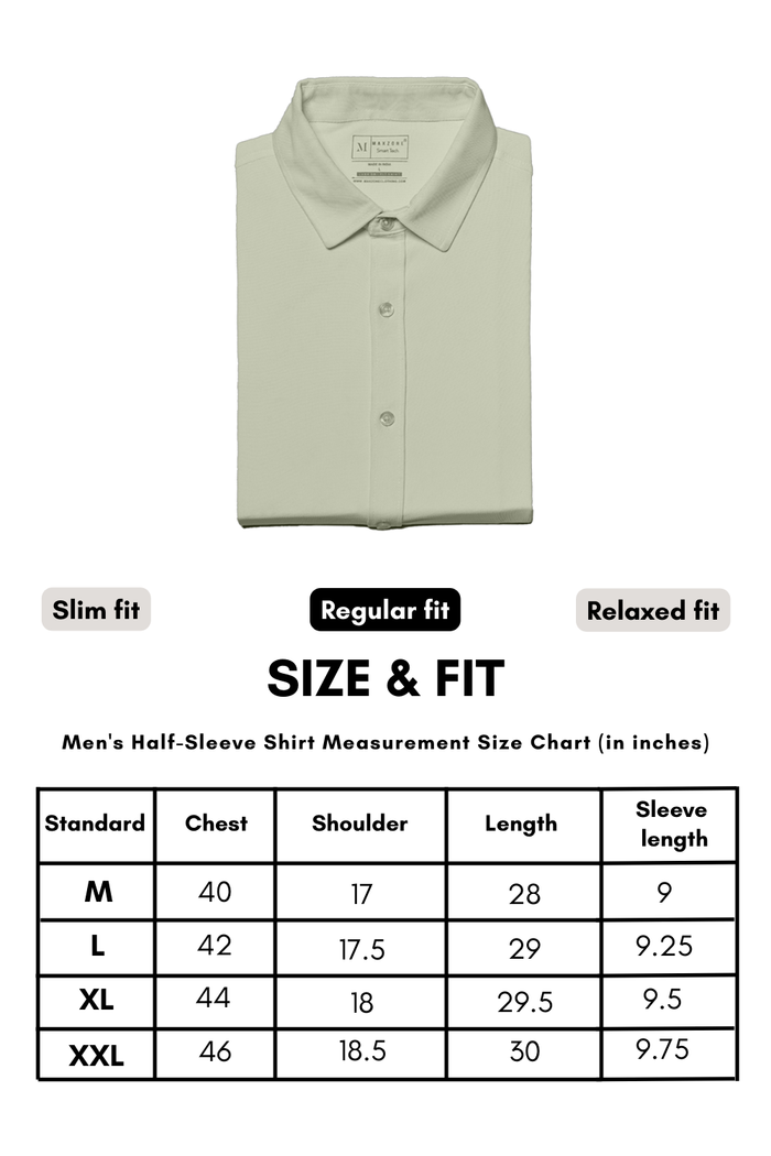 Spring Green Smart Tech Shirt Shirts Maxzone Clothing