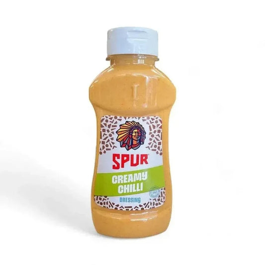 SPUR Creamy Chilli Dressing 300ml bottle with creamy spicy sauce for salads and meals