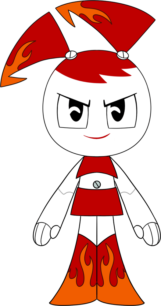 Standing Hot Rod Jenny Plush (9in)