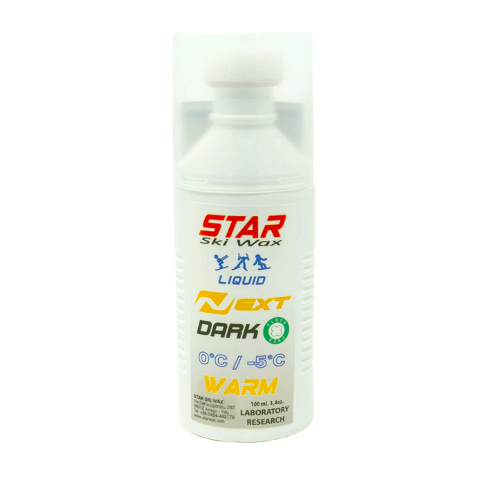 A product picture of the STAR NEXT DARK WARM Fluoro-Free Racing Liquid (Sponge Application) (0C/-5C) | 100ml
