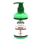 Stirling Soap Co. Barbershop body lotion i grønn flaske med pumpe