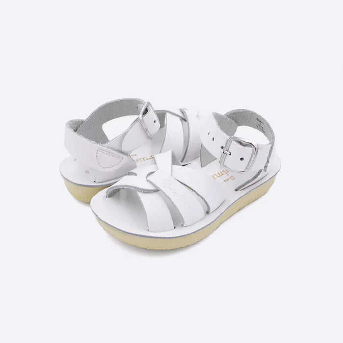 Swimmer Toddler Sandals (White)