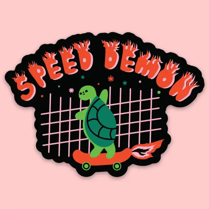 Tender Ghost 'Speed Demon' Vinyl Sticker