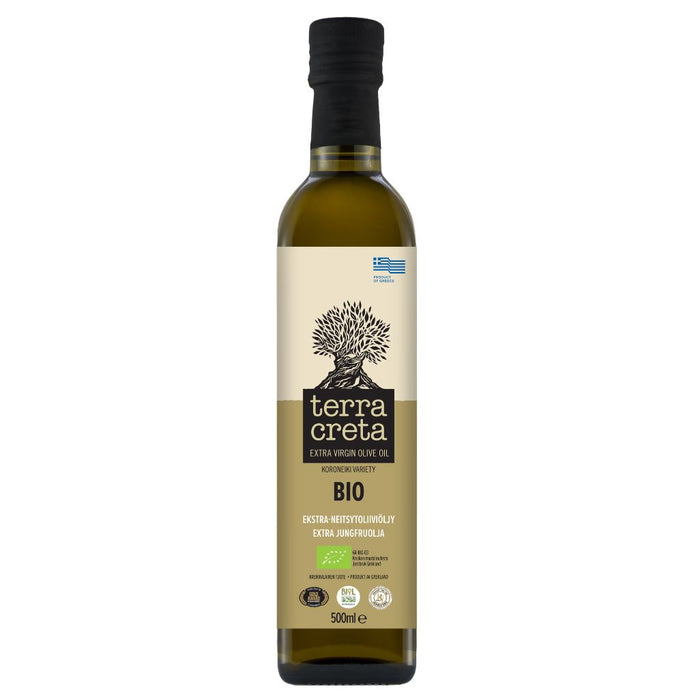 Terra Creta Extra-neitsytoliiviöljy luomu 500ml