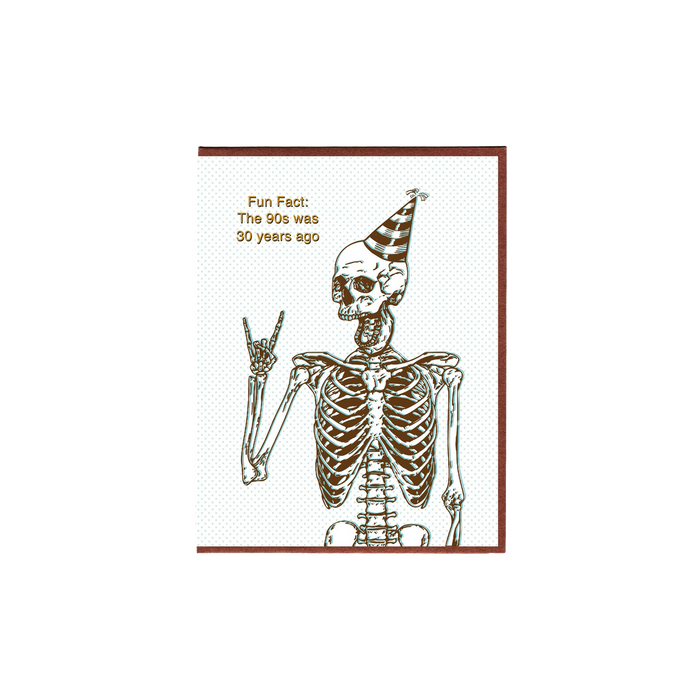 The 90's Was 30 Years Ago Birthday Card