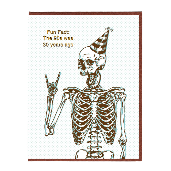 The 90's Was 30 Years Ago Birthday Card